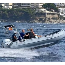 Моторная полиэтиленовая  лодка  Whaly 500 R 80 LF